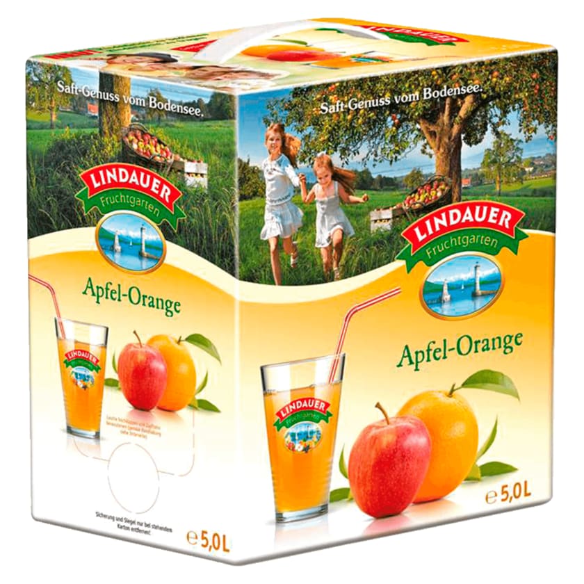 Lindauer Fruchtgarten Apfel-Orange 5l